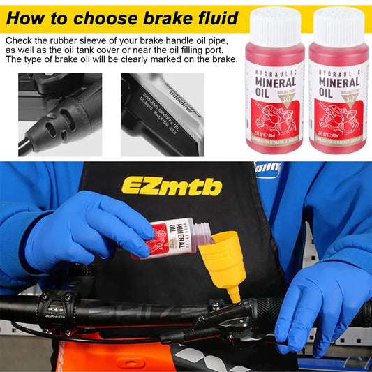 Brake Bleed Kit for Hydraulic Brakes