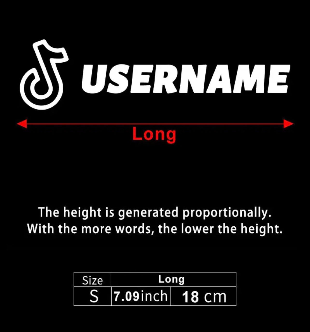 customisable tiktok/instagram/snapchat username stickers