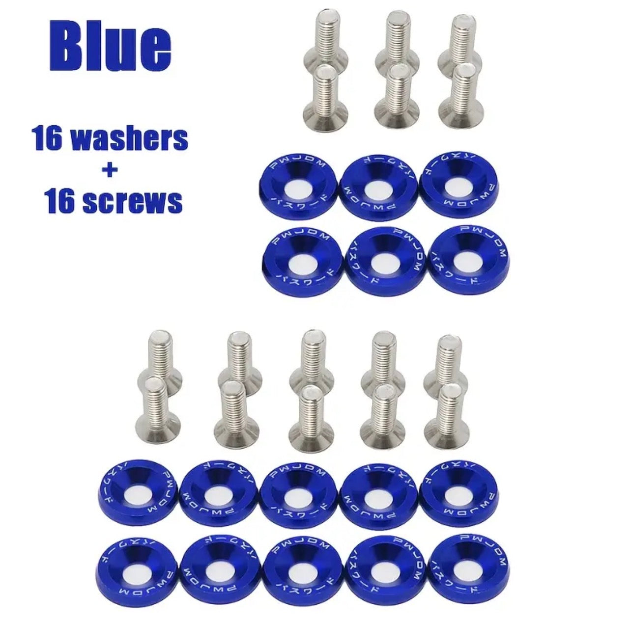 32pcs Aluminum modification screws