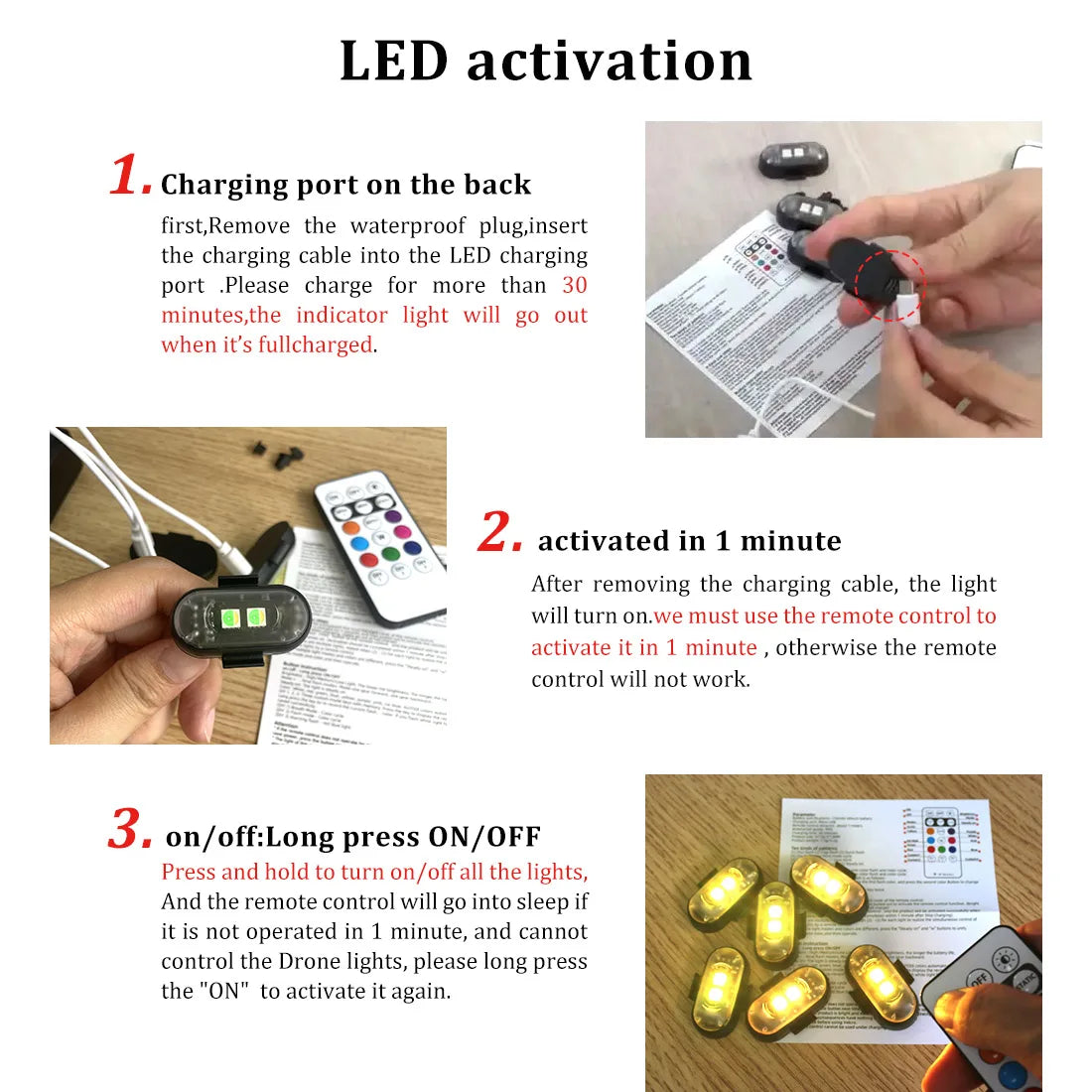 Mega glow led lights