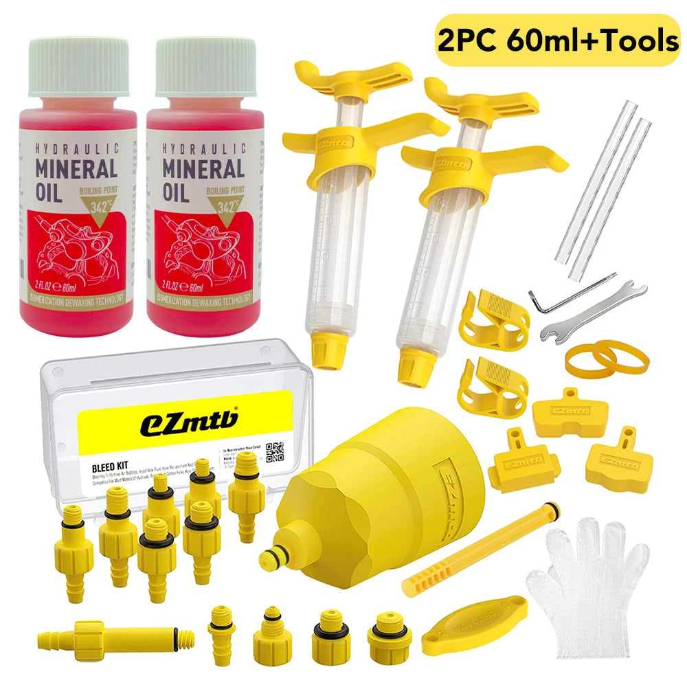 Brake Bleed Kit for  Hydraulic Brakes
