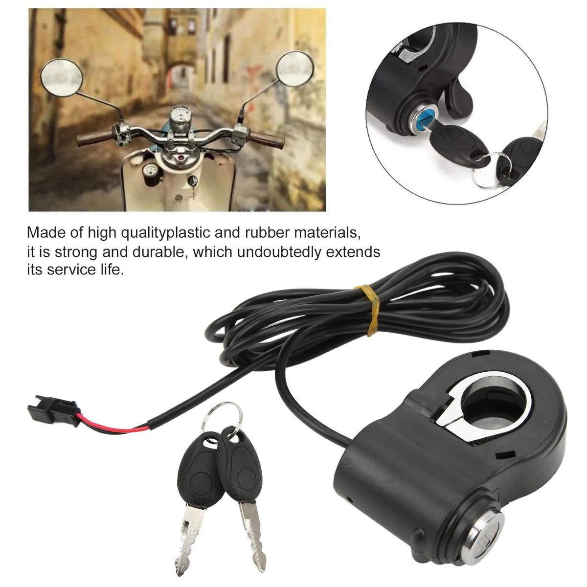 12/24/36/48V Universal  Electric Scooters lock kit